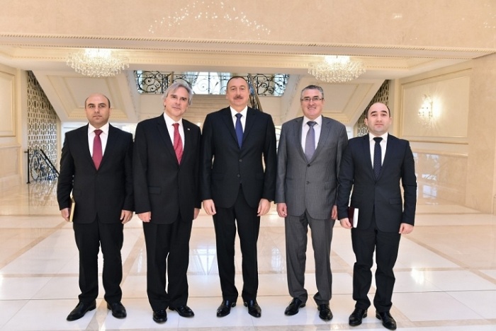 President Ilham Aliyev receives delegation of Senate of Chile